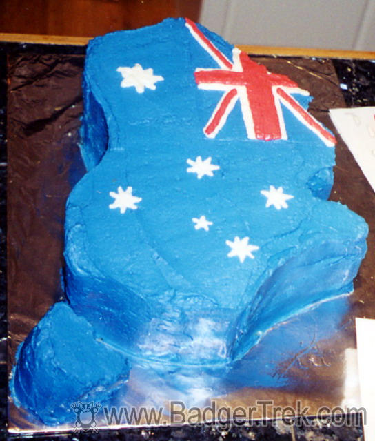 Australia Day Cake